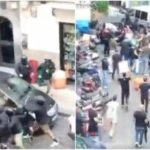 Napoli, scontri tra tifosi prima del match con lo Sporting Lisbona