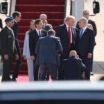 Trump arrivato alla Knesset. A Netanyahu e Herzog: E' il vostro giorno migliore