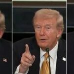 Trump, show in conferenza stampa: Tu zitto, sei senza speranza