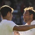 Atp Finals, Alcaraz incontra Fognini prima della finale con Sinner. La battuta su'Ballando con le st...