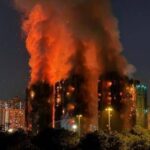 Hong Kong, maxi incendio in un complesso residenziale: almeno 4 morti