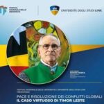 Il presidente di Timor Est, Josè Ramos-Horta venerdì alla Link di Roma