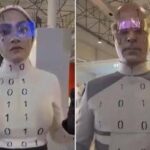 Iran svela i suoi robot, sono due persone mascherate...