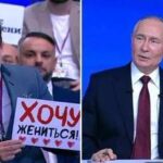 Mi vuoi sposare?, proposta di matrimonio nella conferenza di Putin
