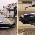 Non c'è parcheggio? La Ferrari può stare in balcone