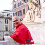Papa Leone a piazza di Spagna per l’omaggio all’Immacolata: Si aprano porte di pace