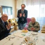 Crosetto e il caffè con il papà di Bonelli: Ex combattente di 102 anni che ha fatto la storia d'Ita...