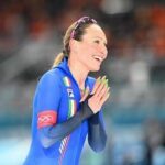 Lollobrigida, oro bis nel pattinaggio velocità: trionfo nei 5000