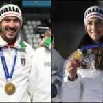 Milano Cortina, Ghiotto e Vittozzi portabandiera nella cerimonia di chiusura: chi sono i due olimpio...