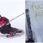 Milano Cortina, Kenworthy scrive F*** Ice sulla neve: minacciato di morte