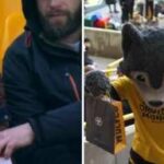 Papà ruba nuggets al figlio allo stadio, lui piange e la squadra lo ricompensa: il video virale