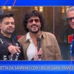 Sanremo, Renga e il siparietto con la figlia Jolanda: Le prove? Non sono andate benissimo...