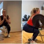 Squat, salti e pesi: Vonn si allena (nonostante infortunio) per Milano Cortina