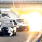 Stanno rubando il furgone, l'assalto al portavalori in diretta - Il video
