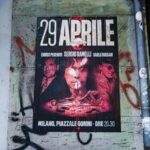 Milano, aggredito mentre strappava manifesti per Ramelli: 4 denunce