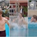 Sinner, festa a Montecarlo con... tuffo in piscina