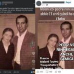 Sul web foto Meloni con il 'padre', Squarta (FdI): È falso quell'uomo sono io