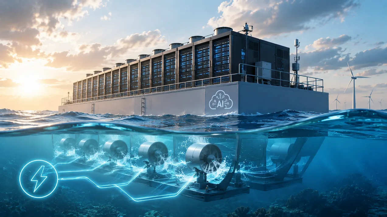 Data center galleggianti alimentati dalle onde