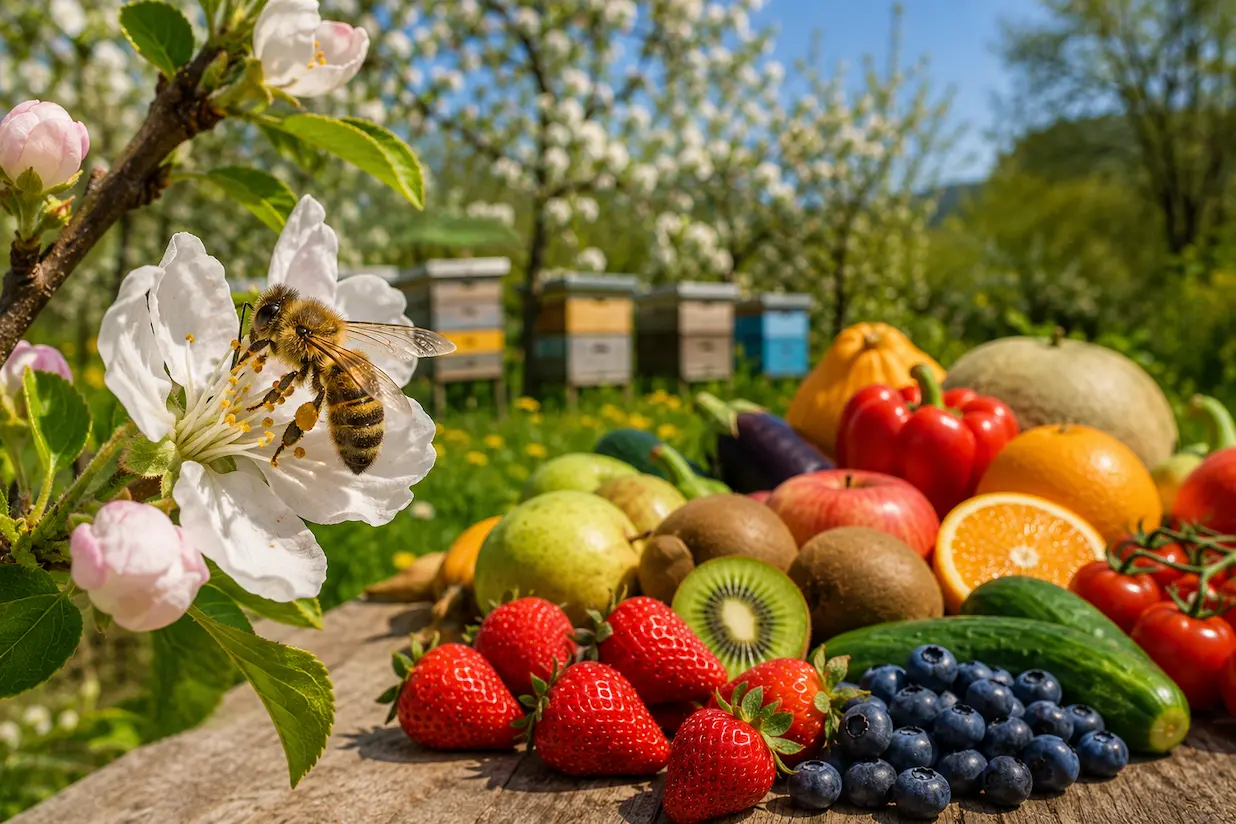 Api e impollinazione ruolo cibo