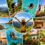 attività all'aria aperta in estate