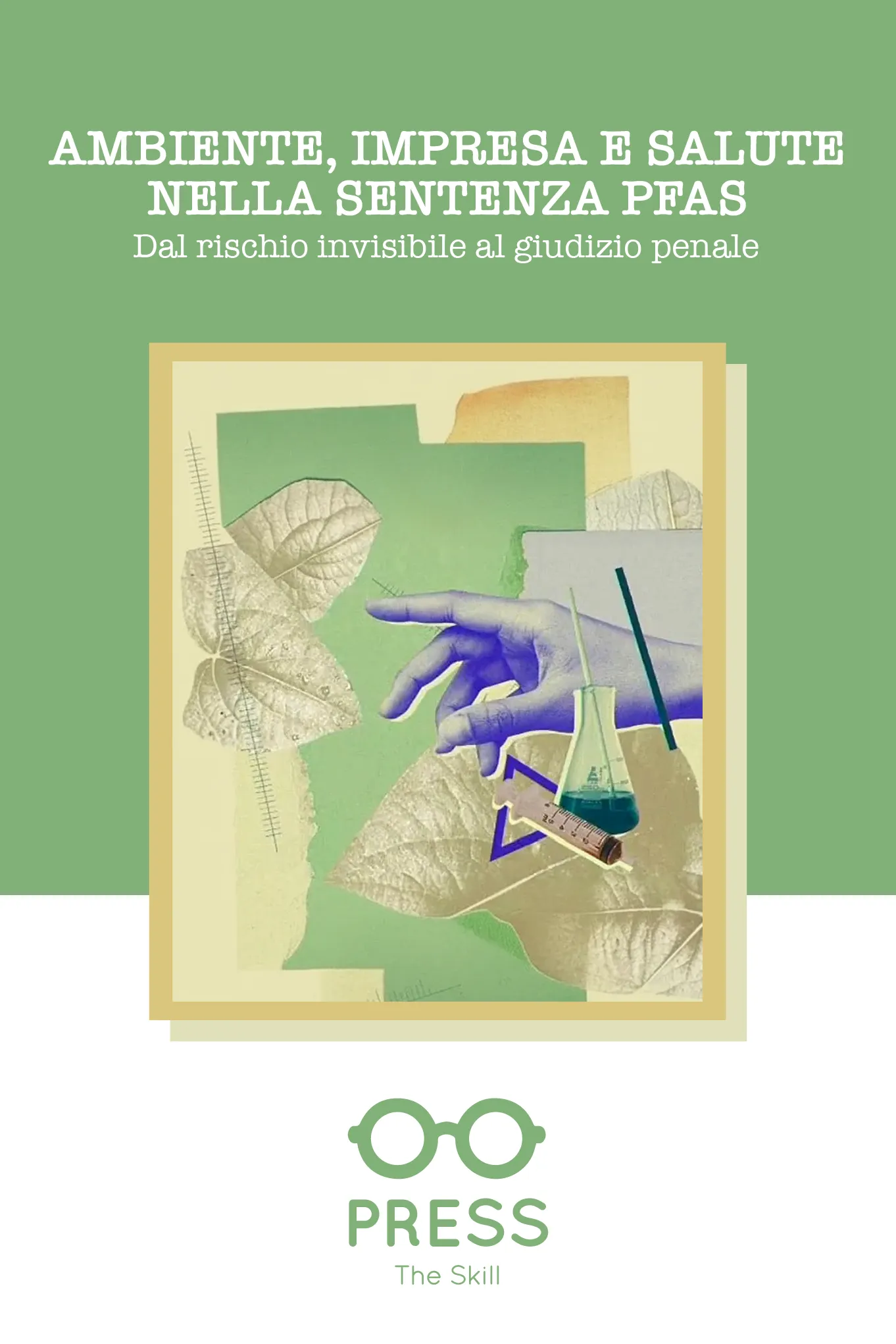 Copertina del libro "Ambiente Impresa e Salute nella sentenza PFAS inquinamento da PFAS