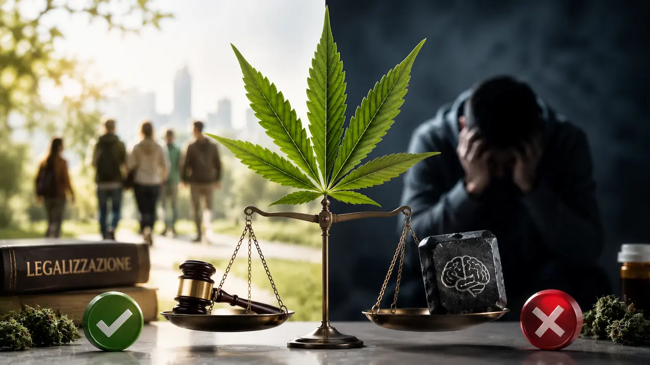 Cannabis e legalizzazione: dipendenze (lo studio scientifico)