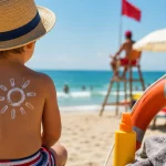 Figli al mare in sicurezza