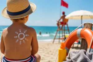 Figli al mare in sicurezza