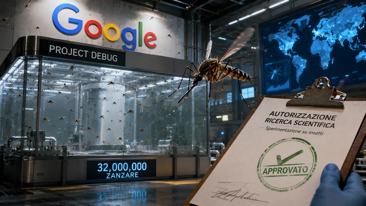 Progetto Debug di Google contro le zanzare