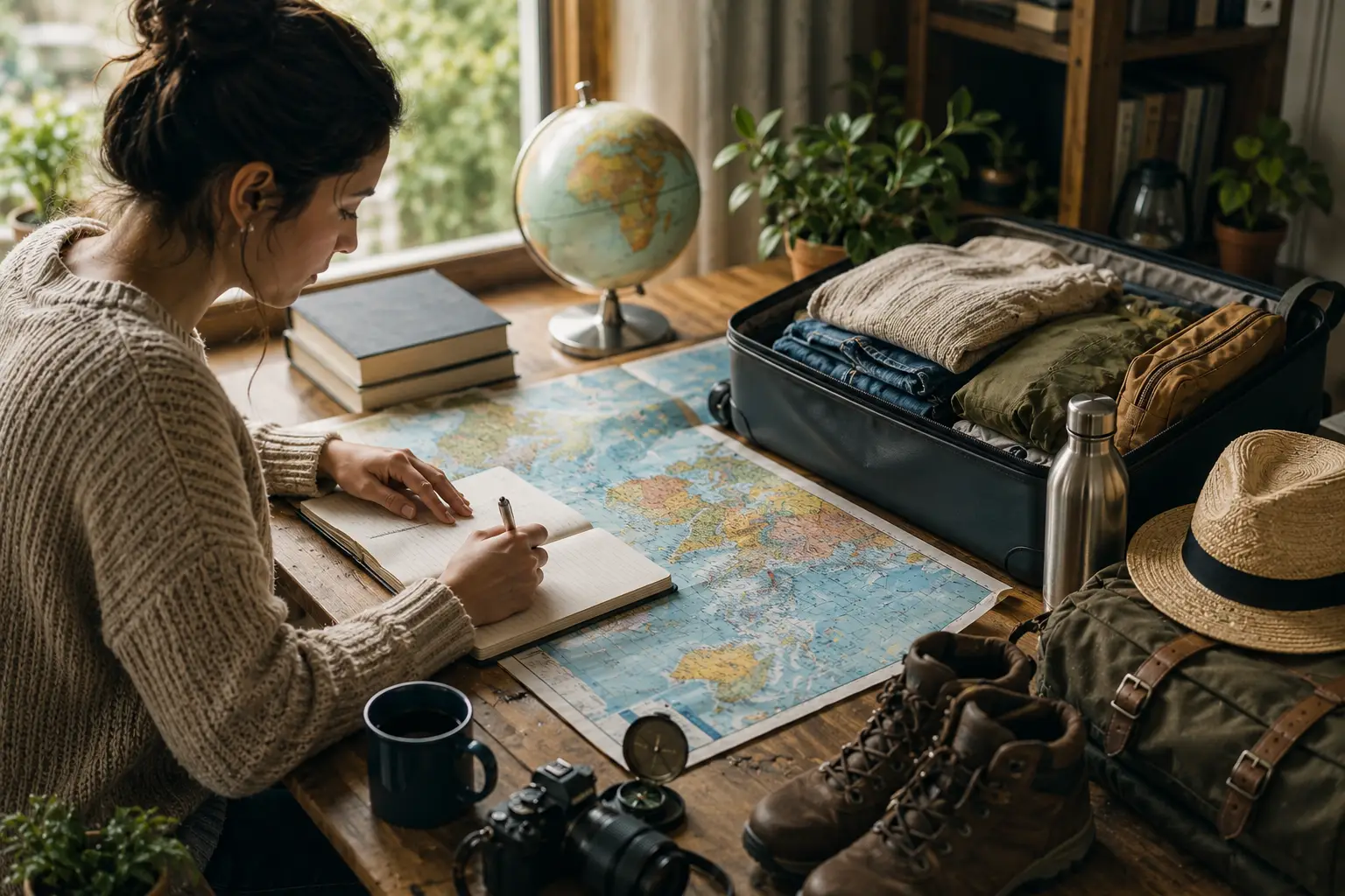 prepararsi a un viaggio