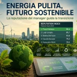 Energia pulita e reputazione: il Reputation Index 2026 che premia i manager della transizione