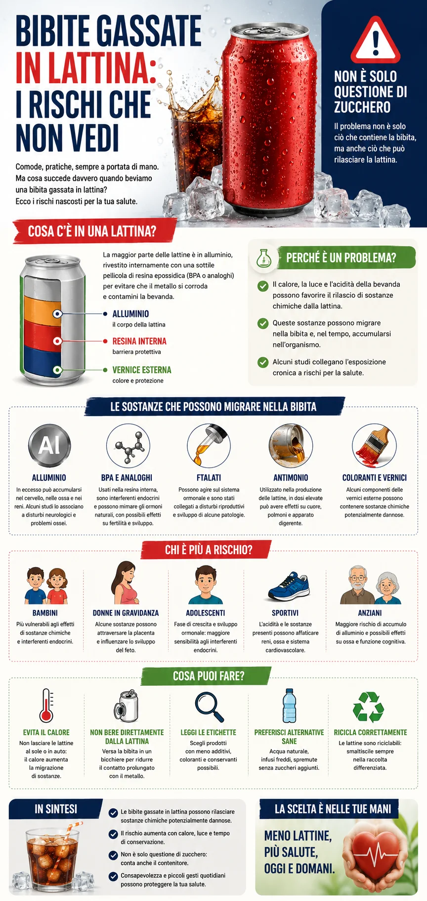 Infografica Bibite Gassate