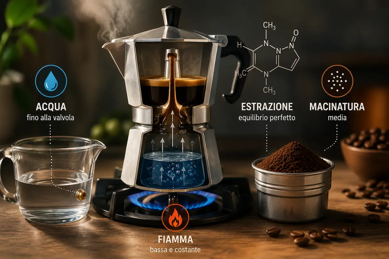 Moka il caffè perfetto passo dopo passo
