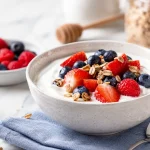 yogurt greco con frutta