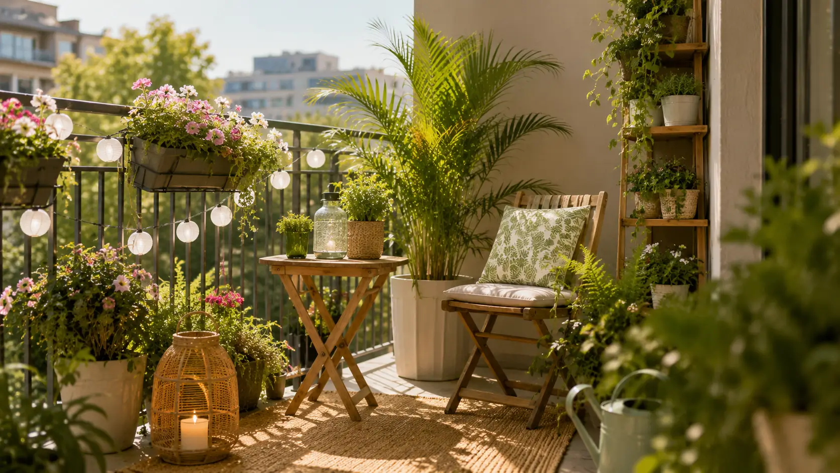 Arredare il balcone in estate con piante, ombra e arredi salvaspazio arredare il balcone in estate