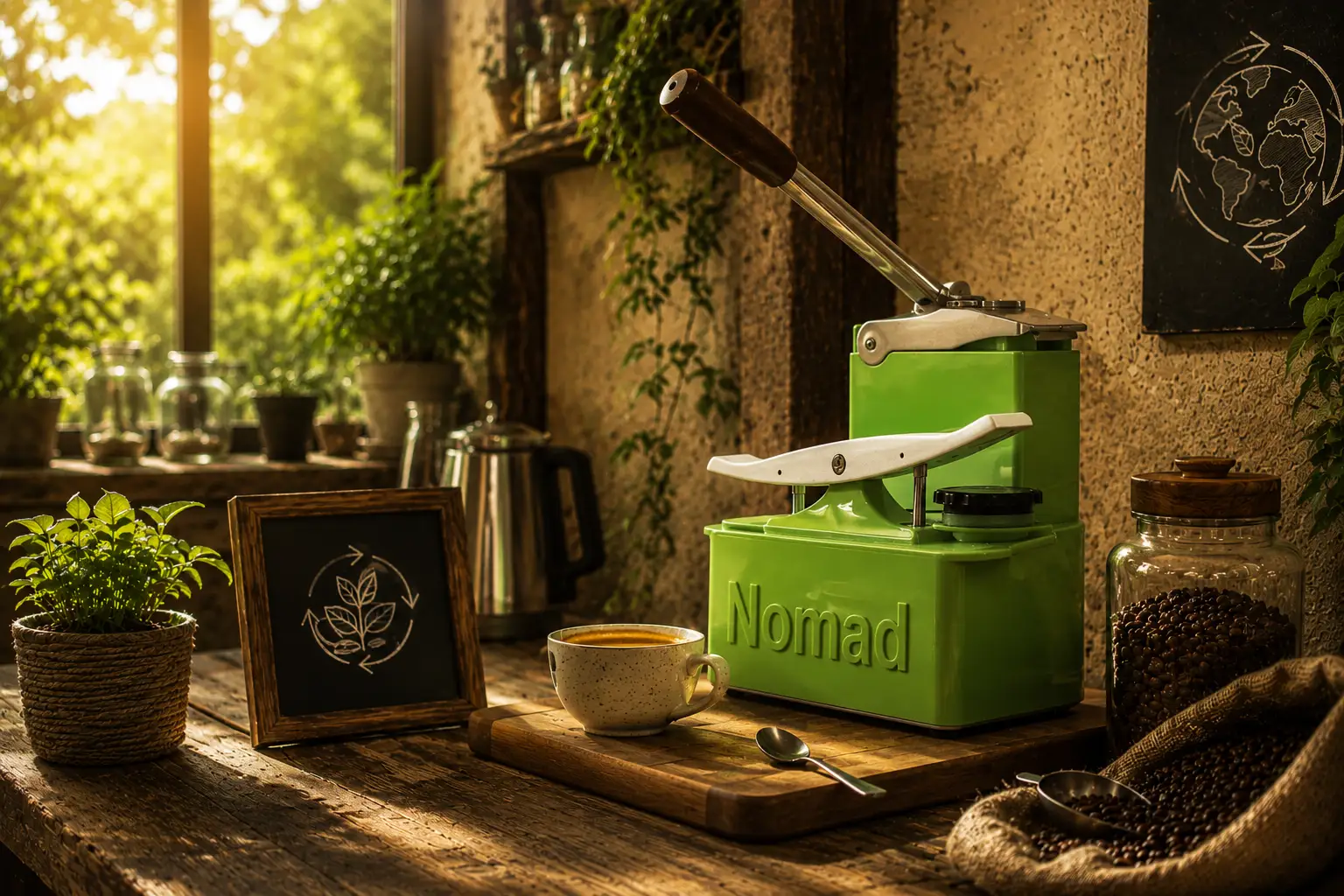caffè senza elettricità