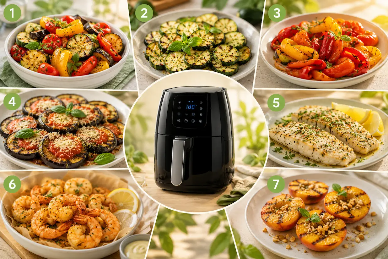 Friggitrice ad aria 7 ricette estive