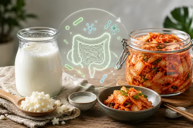 Kefir e kimchi: cosa sono, benefici e preparazione in casa in evidenza