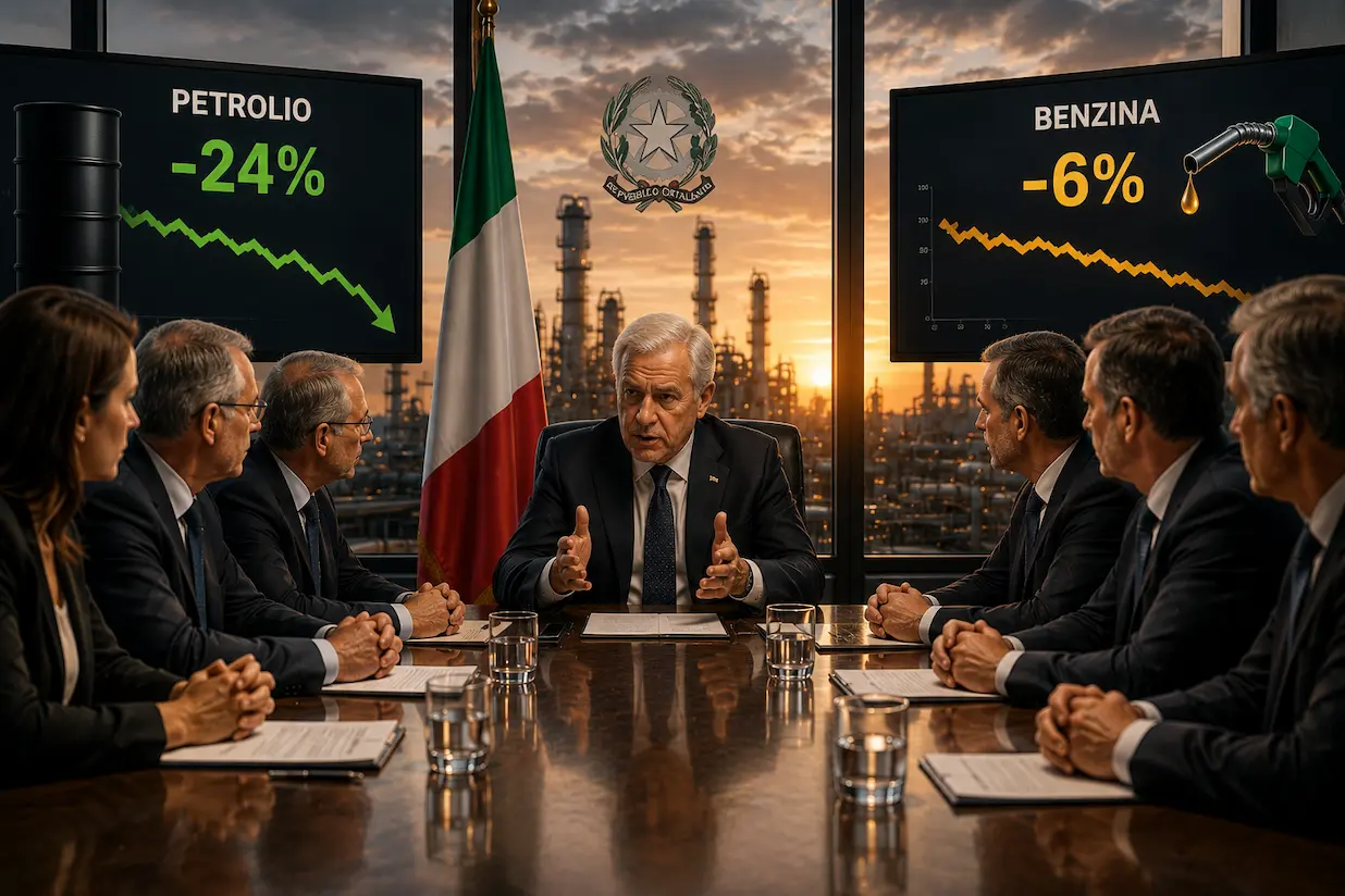 Urso convoca le compagnie petrolifere prezzi carburanti giugno 2026