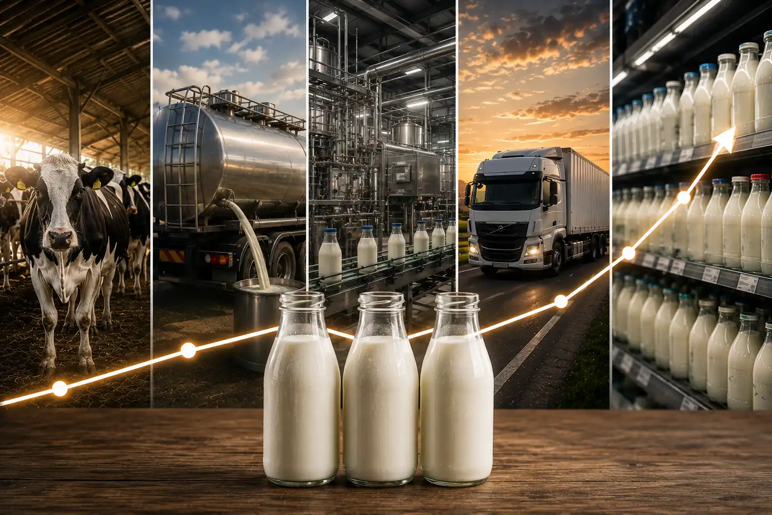 Prezzo del latte sullo scaffale di un supermercato con cartellino del prezzo Prezzo del latte 2026