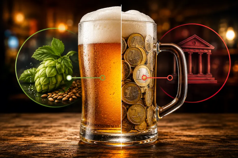 Quanto paghi davvero una birra? Come si forma davvero il prezzo