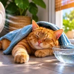 proteggi il tuo gatto dal caldo