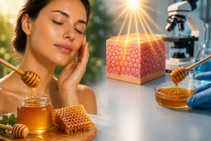 Miele anti-age e raggi UV in evidenza