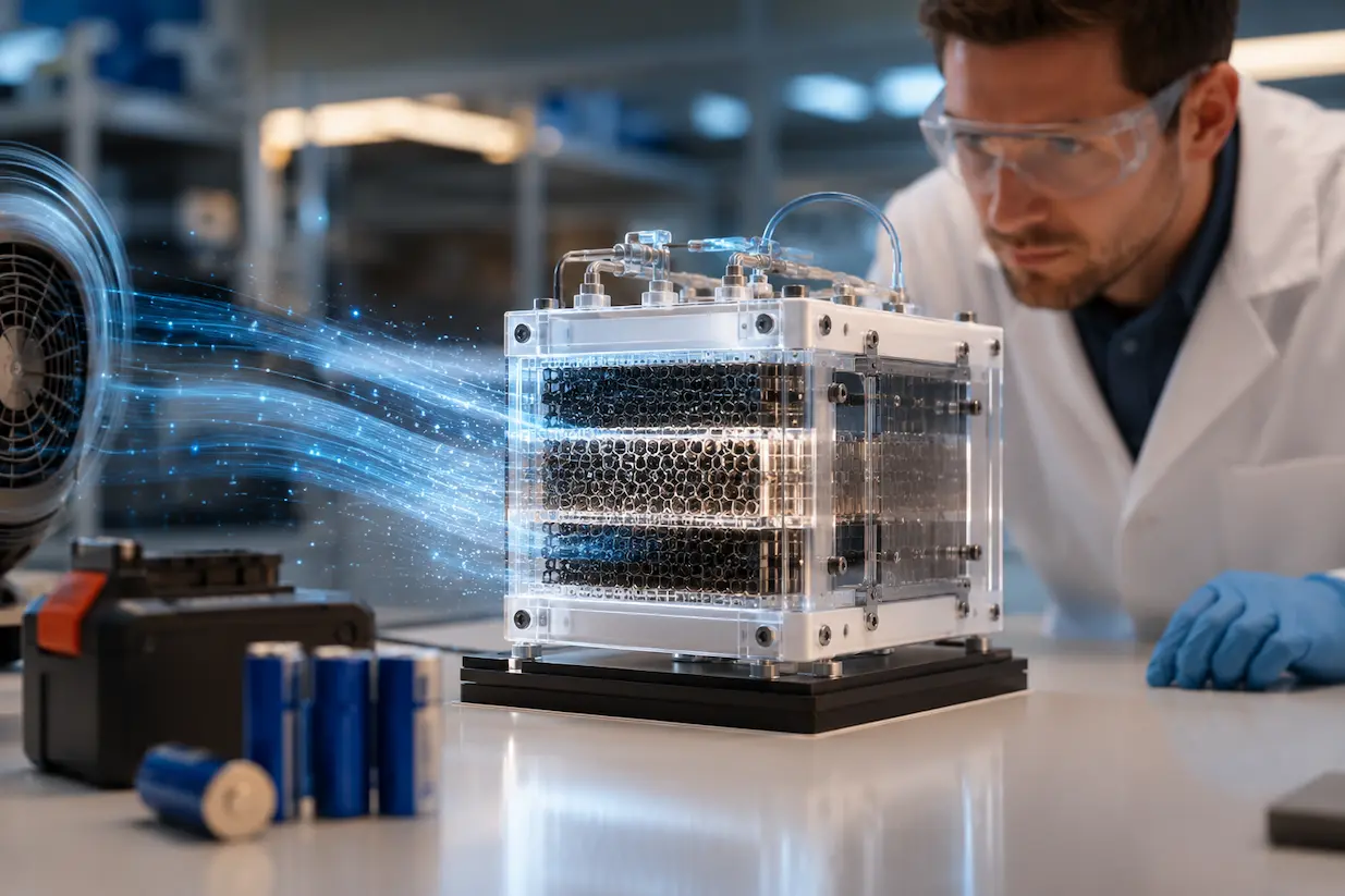 Batterie al litio, l'alternativa che si attiva con l'umidità dell'aria
