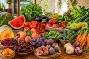 Frutta e verdura di stagione luglio