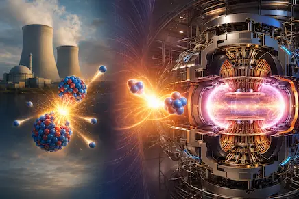 Fusione e fissione nucleare e il tokamak, in evidenza