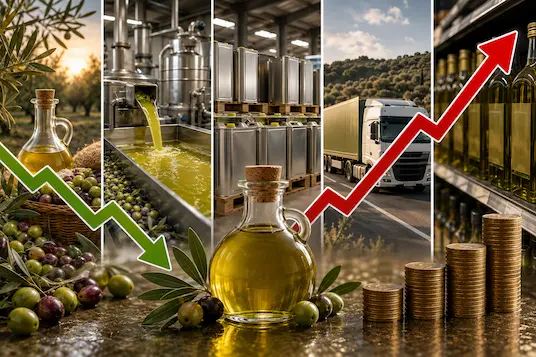 Prezzo dell'olio di oliva in Italia nel 2026, in evidenza