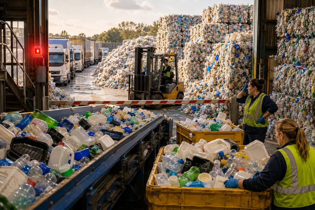 Raccolta differenziata della plastica a rischio blocco in Italia nel 2026 Raccolta differenziata della plastica rischio blocco 2026