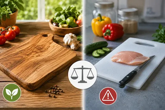 Tagliere di legno o plastica: quale scegliere in evidenza